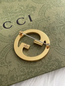 Gucci Blondie Interlocking G Brooch