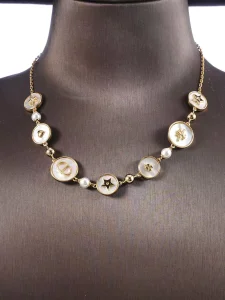 Dior D Luck Choker Necklaces
