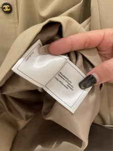 Chanel CC Logo Bomber Jacket