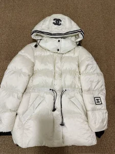 Chanel CC Logo Puffer Down Jacket