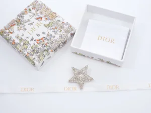 Chanel Pearl Crystals Star Brooch