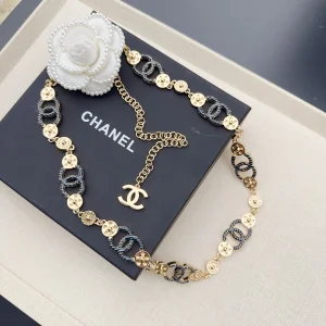Chanel Multi CC Logo Gold Metal Belt
