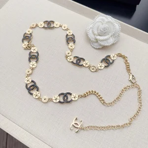 Chanel Multi CC Logo Gold Metal Belt