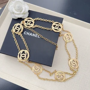 Chanel Multi CC Logo Gold Metal Belt