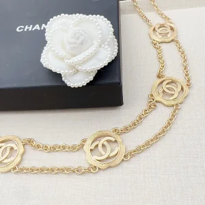 Chanel Multi CC Logo Gold Metal Belt