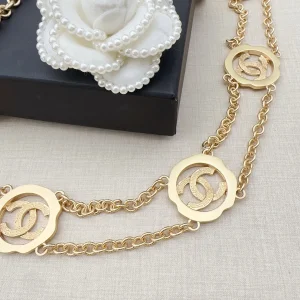 Chanel Multi CC Logo Gold Metal Belt