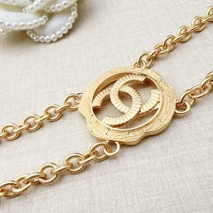 Chanel Multi CC Logo Gold Metal Belt