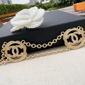 Chanel Multi CC Logo Gold Metal Belt