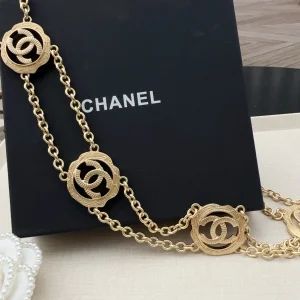 Chanel Multi CC Logo Gold Metal Belt