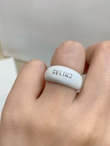 (image for) Celine Sulky Rings Silver White