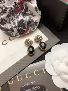 (image for) Gucci GG Marmont Crystal Earrings