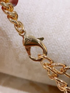 (image for) Chanel CC Denim Metal Strass Belts