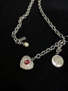 (image for) Chloe Silver Heart Chain Belt