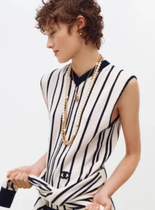 (image for) Chanel CC Logo Pearls Necklaces