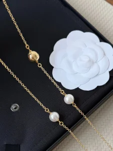 (image for) Chanel CC Pearls Long Necklaces
