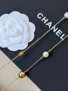 (image for) Chanel CC Pearls Long Necklaces
