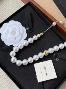 (image for) Chanel CC Pearls Necklaces