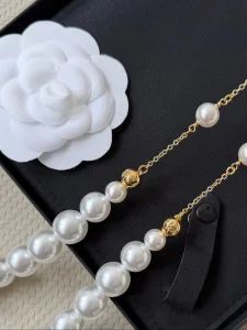 (image for) Chanel CC Pearls Necklaces