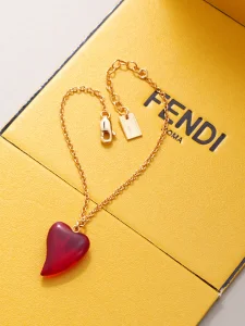 (image for) Fendi Red Heartbeat Bracelets
