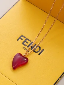 (image for) Fendi Red Heartbeat Necklaces
