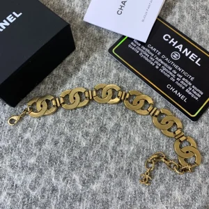 Luxury Womens Jewelry Chanel Multi Crystals CC Logo Link Bracelet A152PP150 AA145492