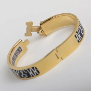 Luxury Womens Jewelry Hermes Clic H Panoplie Equestre Bracelet A205PP260 AA145657