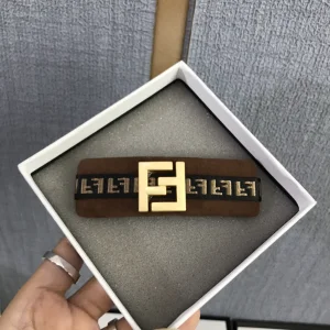 Luxury Womens Jewelry Fendi FF Logo Hair Clip Accessory A52PP120 AA145792
