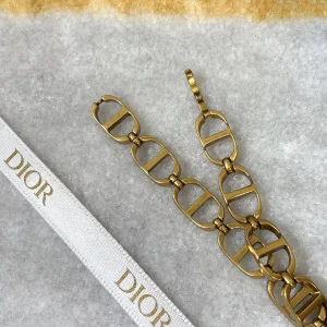 Luxury Womens Jewelry Dior 30 Montaigne CD Link Chain Bracelet A205PP150 AA146194