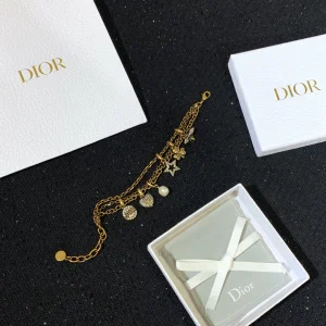 Luxury Womens Jewelry Dior Jadior Link Chain Bracelet A205PP180 AA146196
