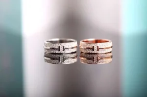 Tiffany T Two Narrow Diamond Ring 