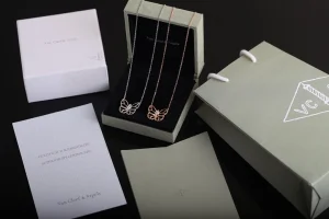 Luxury Womens Jewelry Van Cleef Arpels Butterfly Pendant Necklace A205PP280 AA146882