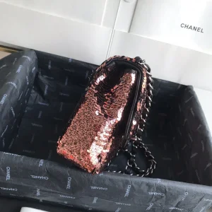 Luxury Womens Handbags Chanel Sequins Mini Flap Bag AS1448 14x20x7CM A53PP880 AA147824