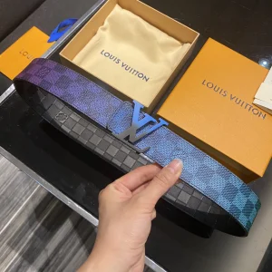 Louis Vuitton Spray LV Damier Reversible Belt 40MM 