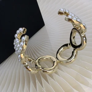 Luxury Womens Jewelry Chanel Vintage Pearls CC Logo Coco Bracelets A205PP200 AA149014