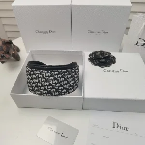 Luxury Womens Headband Dior Oblique Jacquard Headband A152PP120 AA149822