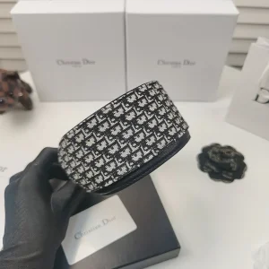 Luxury Womens Headband Dior Oblique Jacquard Headband A152PP120 AA149822