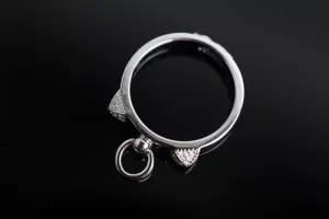 Luxury Womens Jewelry Hermes Collier De Chien Crystals Rings A205PP200 AA150073