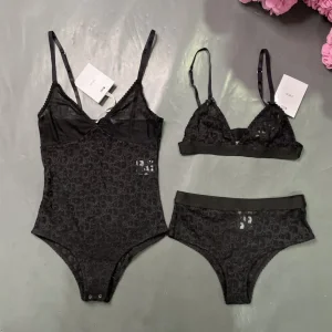 Luxury Womens Clothong Dior Black Oblique Lingerie SML A154PP680 AA150715