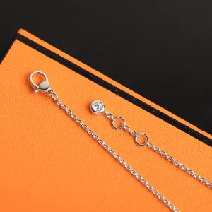 Luxury Womens Jewelry Hermes Finesse Diamond Bracelets Silver A205PP190 AA150804
