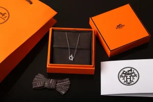 Luxury Womens Jewelry Hermes Finesse Diamonds Necklaces A205PP180 AA150810