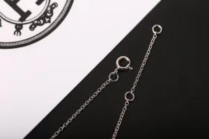 Luxury Womens Jewelry Hermes Finesse Diamonds Necklaces A205PP180 AA150810