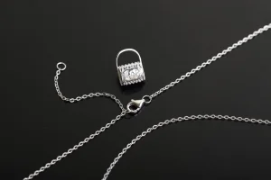 Luxury Womens Jewelry Chanel Bag Pendant Necklace A205PP100 AA151978