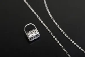 Luxury Womens Jewelry Chanel Bag Pendant Necklace A205PP100 AA151978