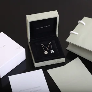 Luxury Womens Jewelry Van Cleef Arpels Frivole Crystals Necklaces A205PP240 AA153602