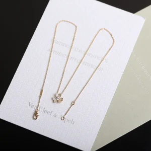Luxury Womens Jewelry Van Cleef Arpels Frivole Crystals Necklaces A205PP240 AA153602