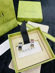 Luxury Womens Jewelry Gucci Web 925 Sterling Silver Ring A152PP280 AA154299