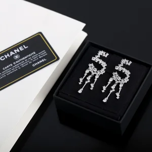 Luxury Womens Jewelry Chanel Crystals NO5 Earring A205PP200 AA154495