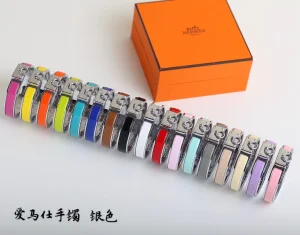 Luxury Womens Jewelry Hermes Clic Anneau Bracelet A205PP220 AA154474