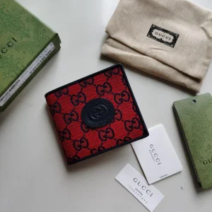 Gucci GG Multicolor Wallet Red
