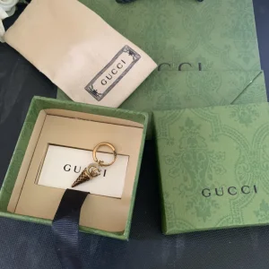 Luxury Womens Jewelry Gucci Double G Ice Cream Cone Earring A152PP80 AA156906